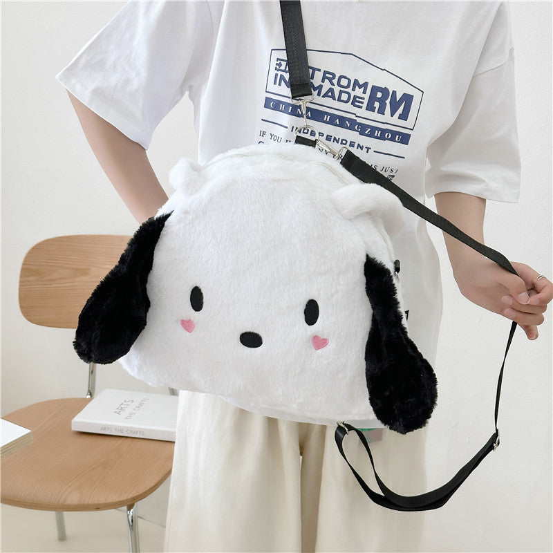 Cute Animal-Shaped Plush Handbag — product view 2
