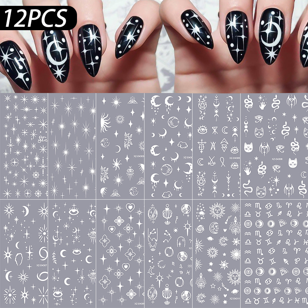 Glittering Nail Art Decal Set — product view 5