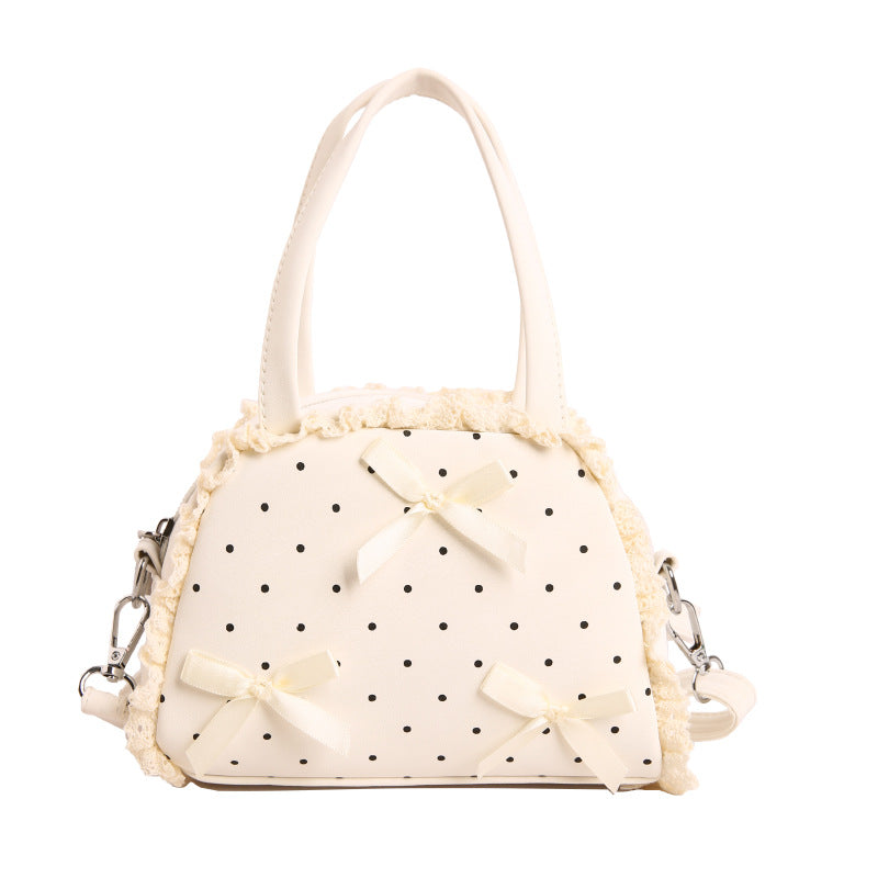 WoCharming Bow-Embellished Everyday Handbag LoungeYard — product view 5