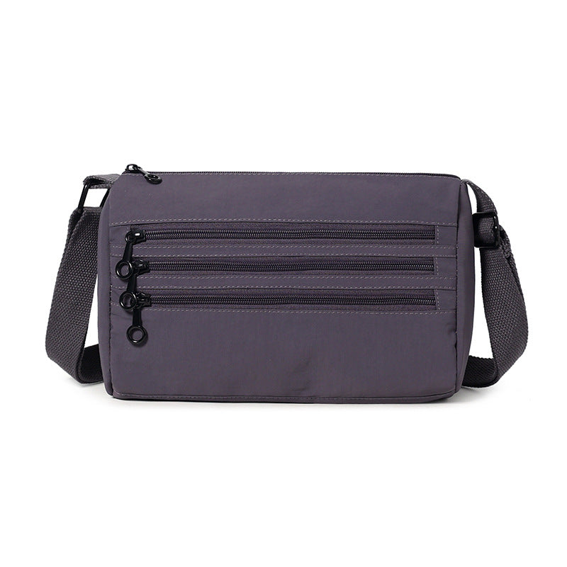 Functional Multi-Zipper Crossbody Bag LoungeYard — product view 7