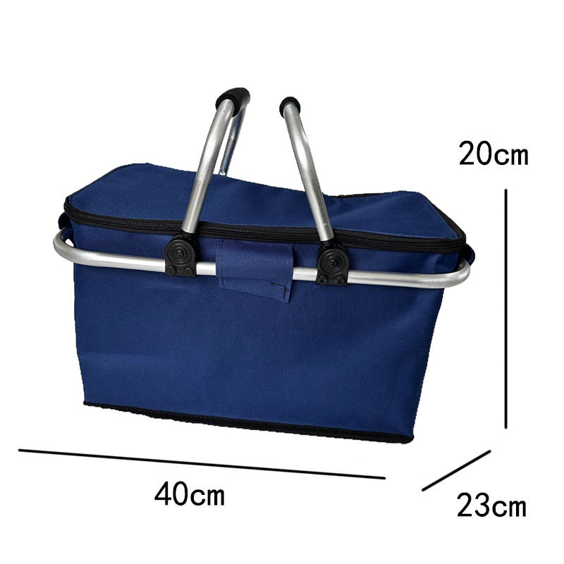 Cooler bag with sturdy aluminum frame and insulating inner lining LoungeYard — product view 6
