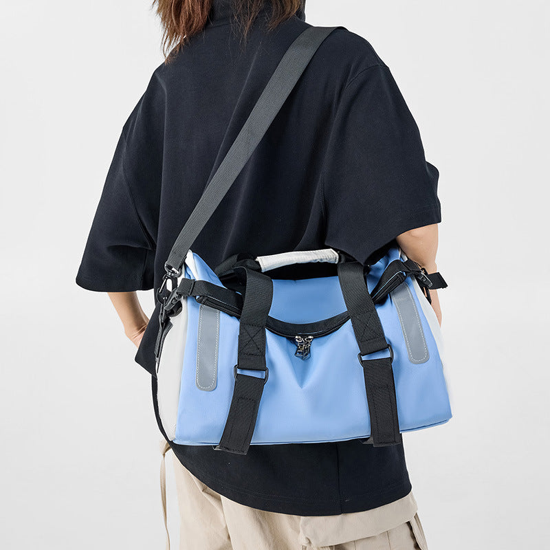Multifunctional Sports Duffel Bag with Durable Material and Smart Compartment Design LoungeYard — product view 2