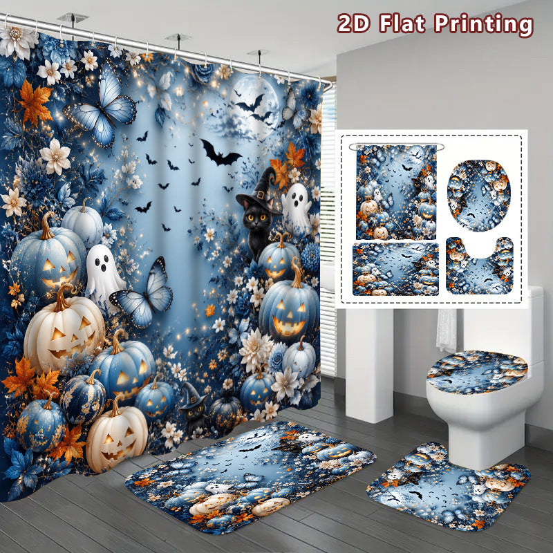Halloween-Themed Bathroom Set Bowlift — product view 4
