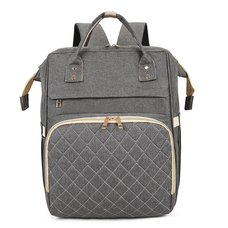Multi-Functional Quilted Travel Backpack LoungeYard — product view 5