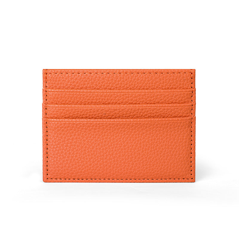 Textured Leather Card Holder — product view 7