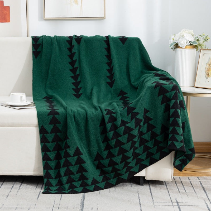 Decorative Patterned Throw Blanket — product view 3
