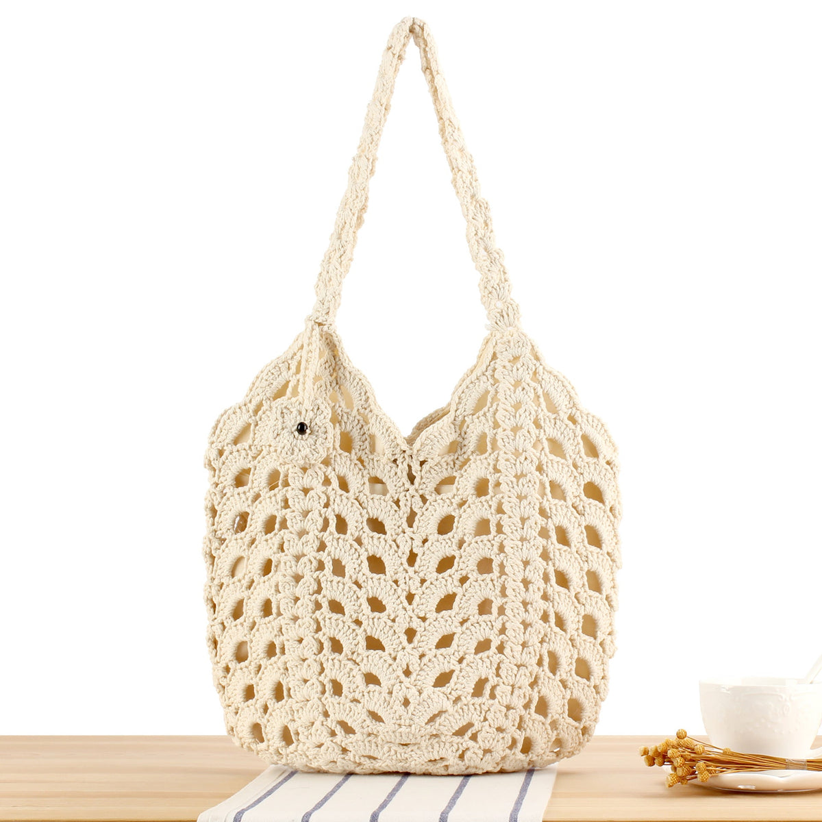 Crochet shopping bag LoungeYard — product view 1