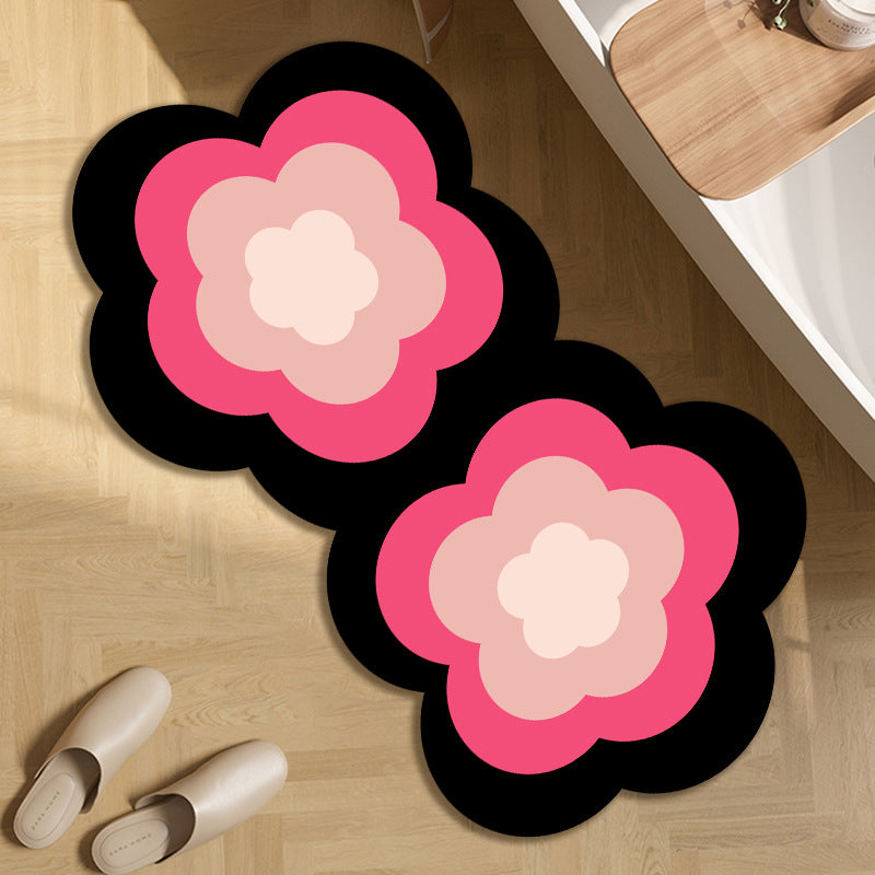 Whimsical Cloud-Shaped Bath Mat — product view 1
