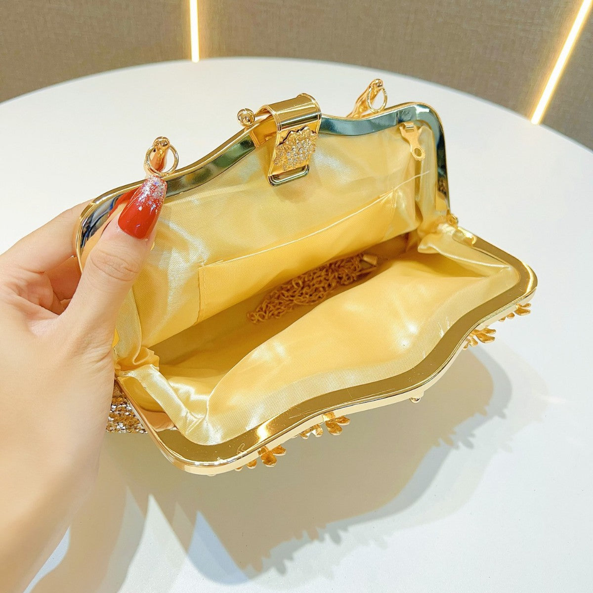 Glamorous Handcrafted Evening Purse — product view 3