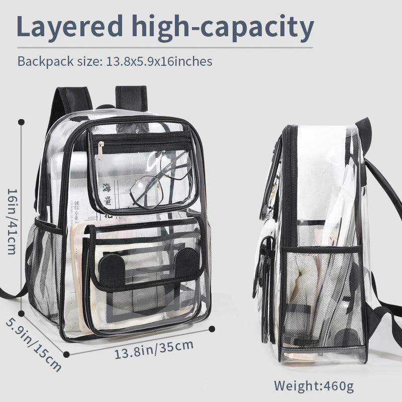 Transparent Backpack LoungeYard — product view 2