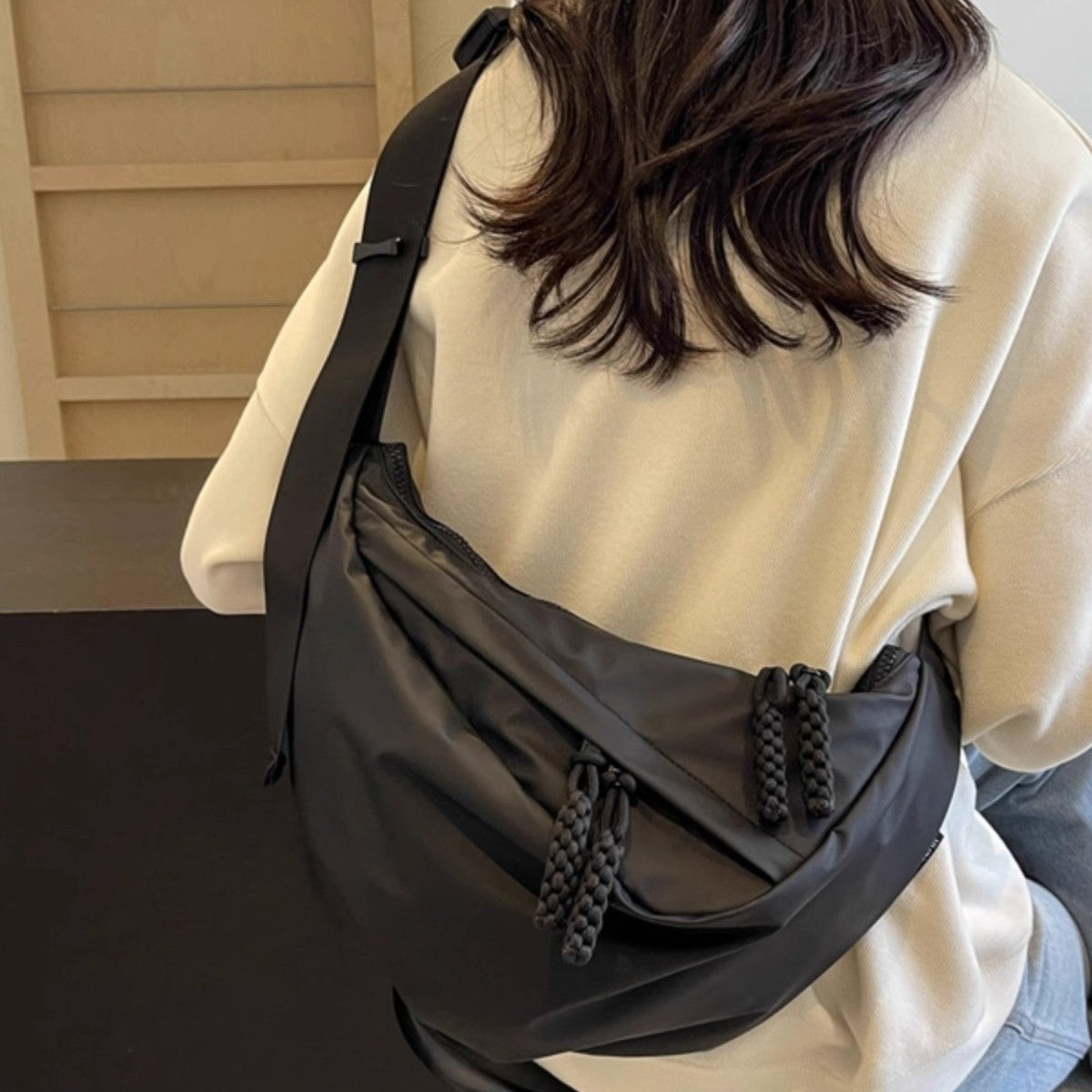 Stylish Sling Backpack LoungeYard — product view 1