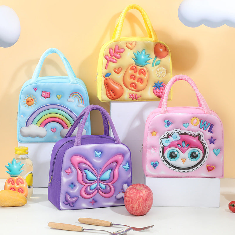 Fun Fruit-Themed Insulated Lunch Bag — product view 3