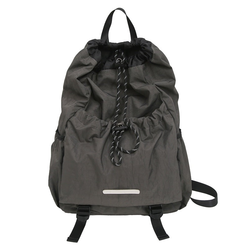 Casual Drawstring Closure Backpack LoungeYard — product view 2