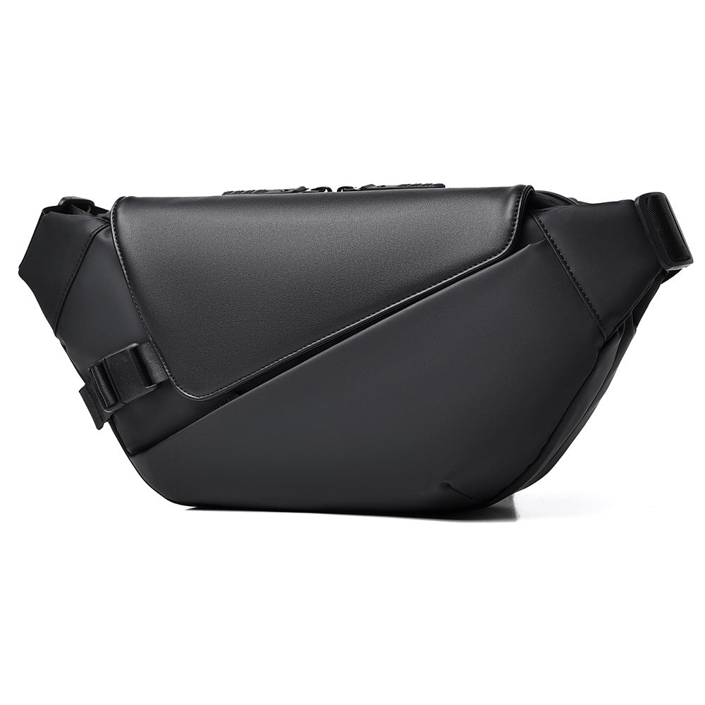 Multifunctional Crossbody Bag with Innovative Compartment Design LoungeYard — product view 5