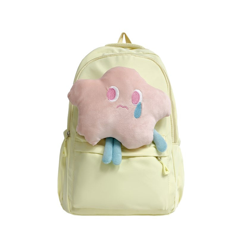 Plush backpack with unique design LoungeYard — product view 5