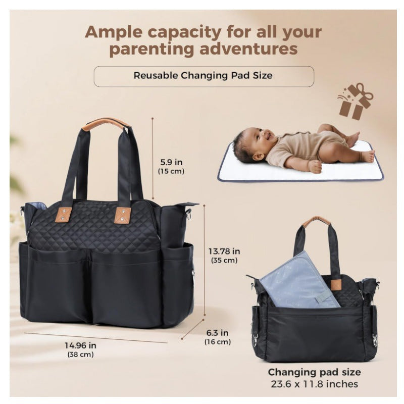 Functional diaper bag LoungeYard — product view 4