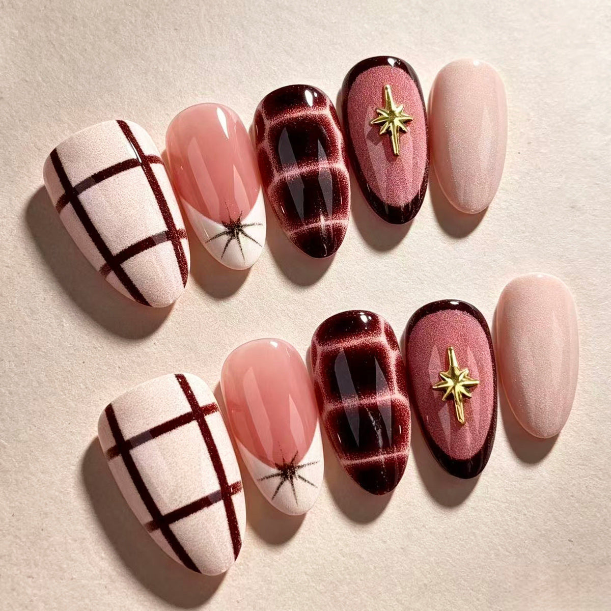 Creative Nail Design Press-On Set — product view 3