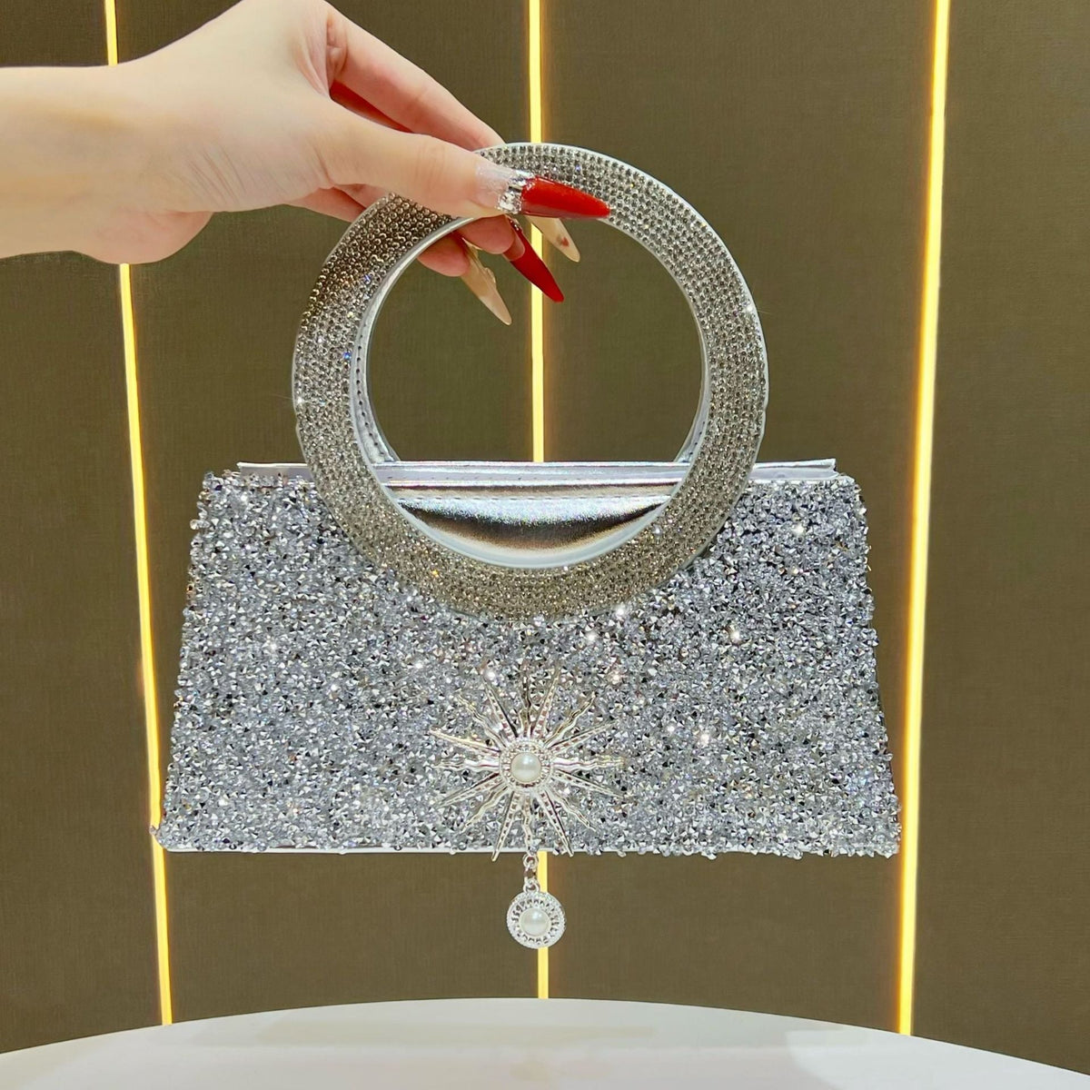 Sparkling Statement Evening Handbag — product view 7