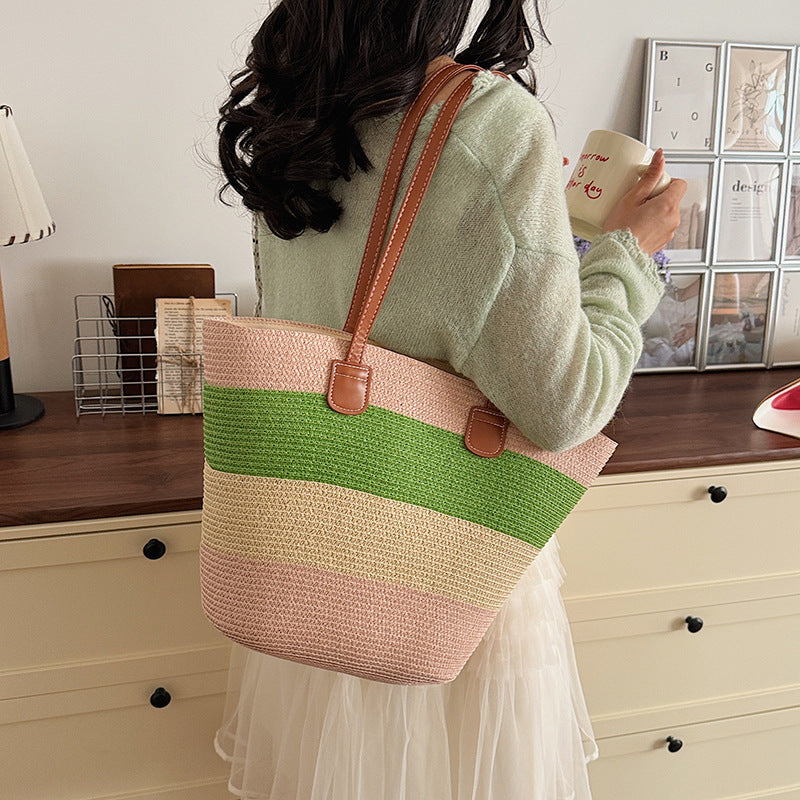 Eco-Friendly Woven Beach Tote Bag — product view 7