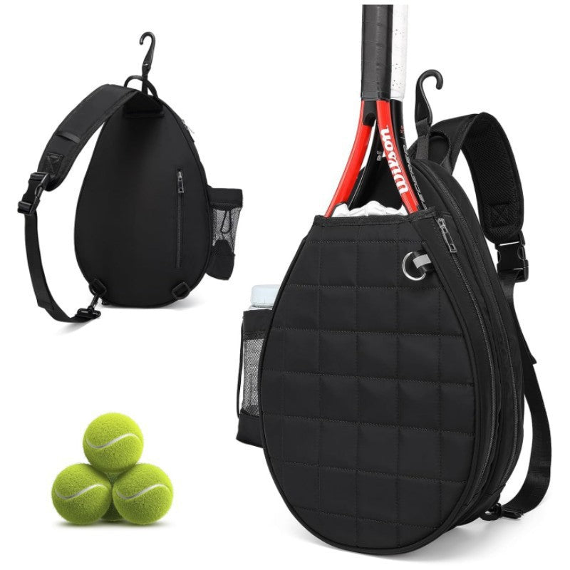 Tennis Racket Sling Backpack LoungeYard — product view 6