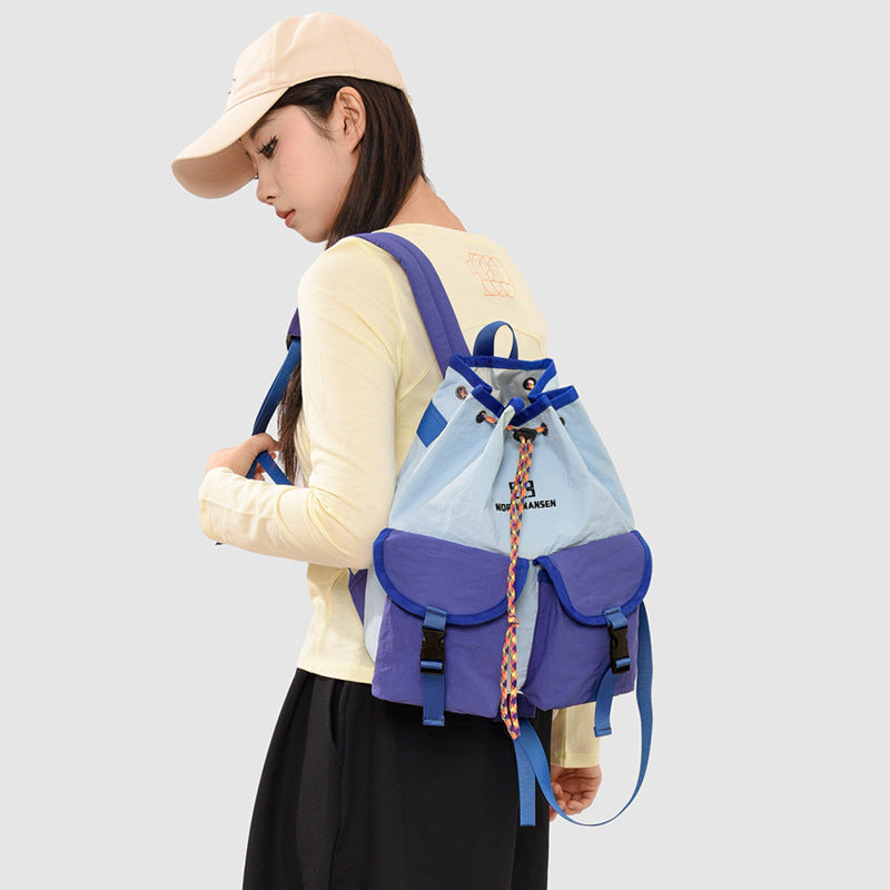 Practical Outdoor Drawstring Backpack LoungeYard — product view 3