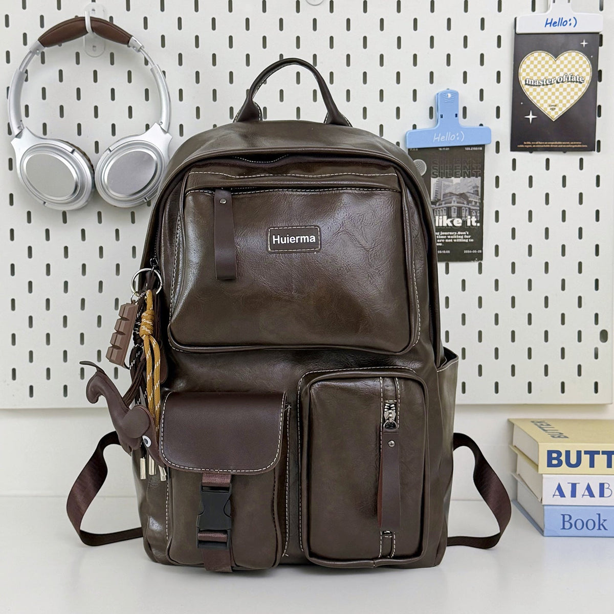 Multi-Compartment Functional Backpack LoungeYard — product view 6