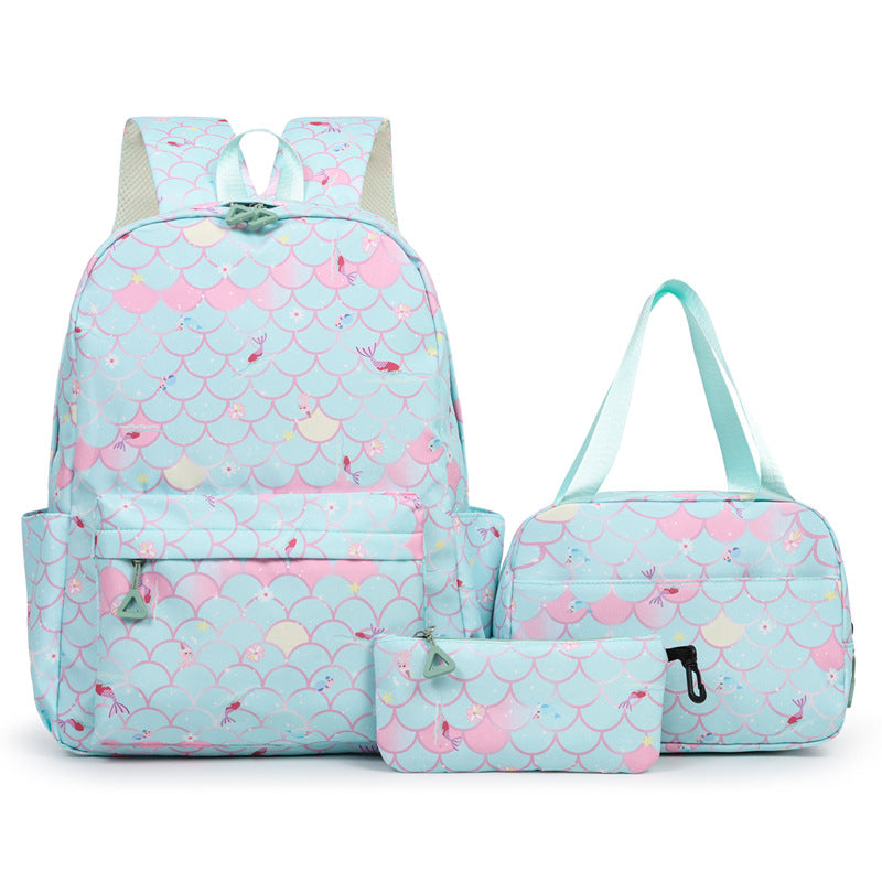 Star Print School Backpack Set — product view 3