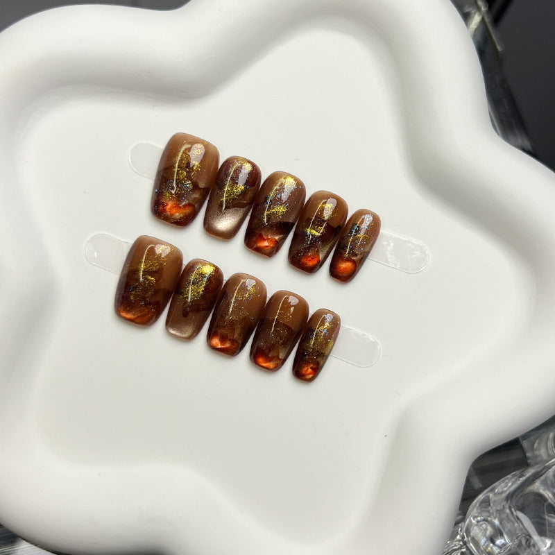 Elegant Acrylic Press-On Nails Set — product view 2