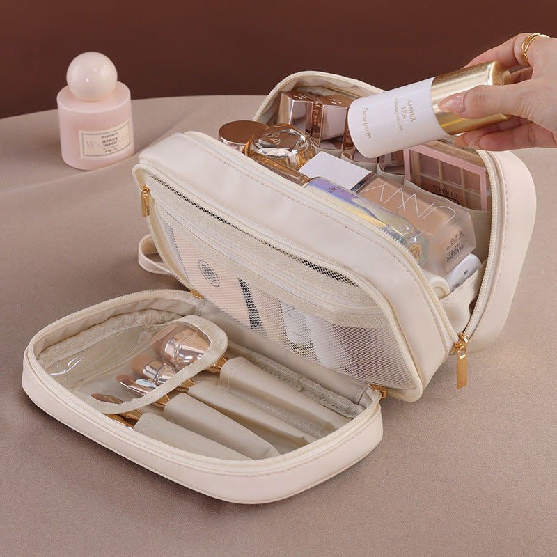 Cosmetic and Care Organizer with Double Zipper LoungeYard — product view 2