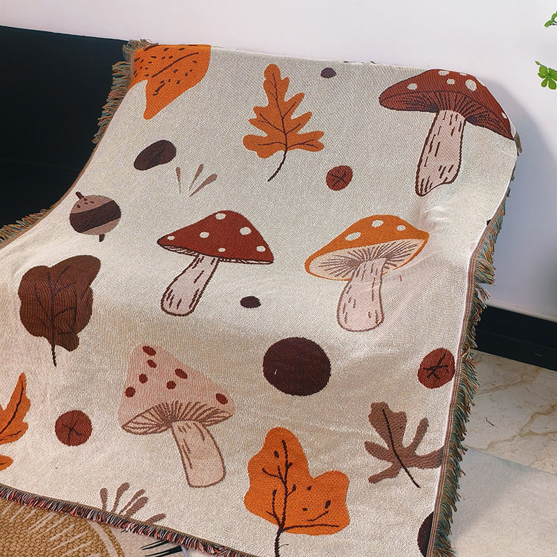 Cozy Nature-Inspired Throw Blanket — product view 6