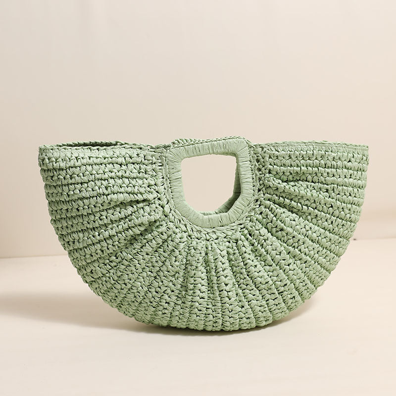 Stylish Rattan Bag with Unique Design LoungeYard — product view 4