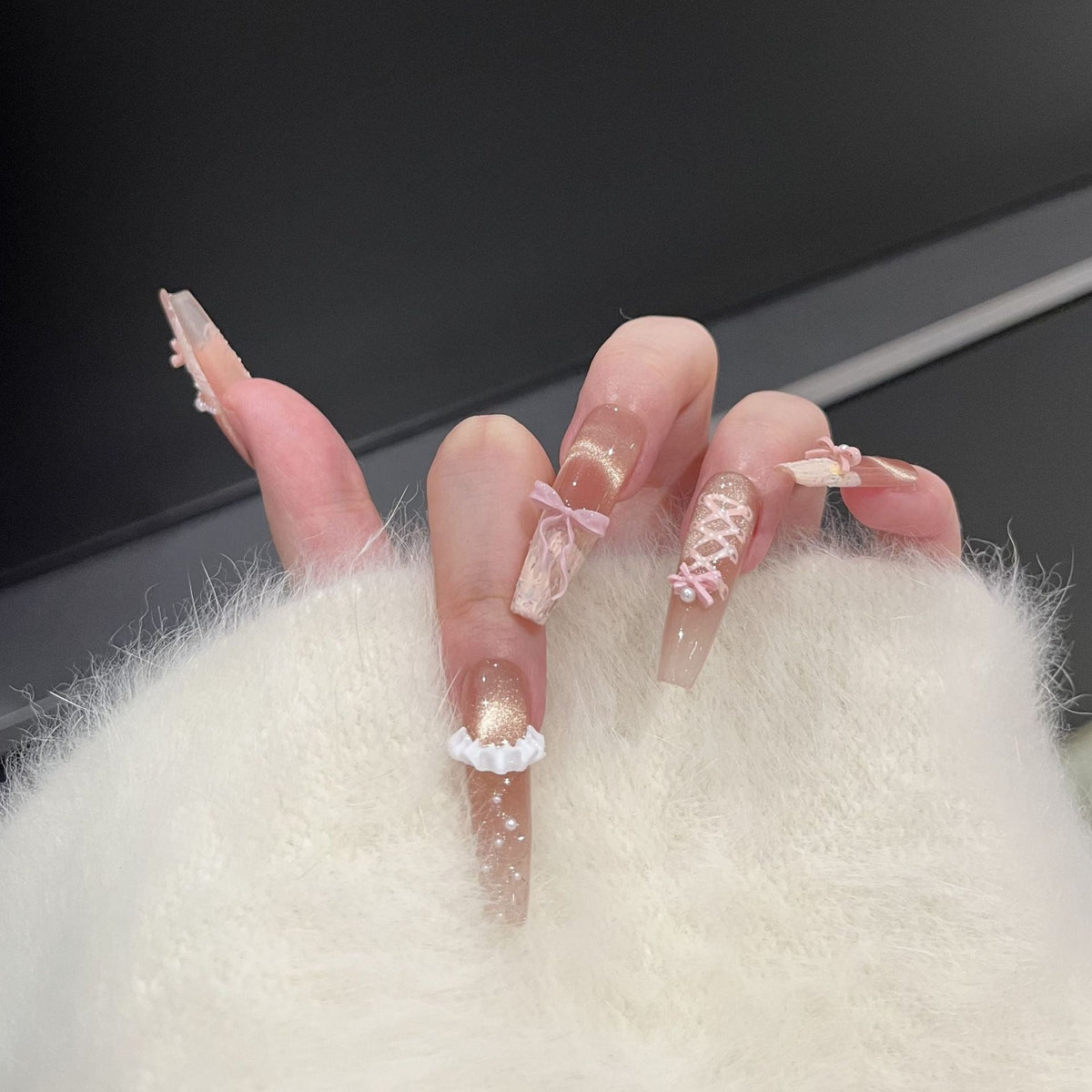 Creative Decorative Nail Tips — product view 1