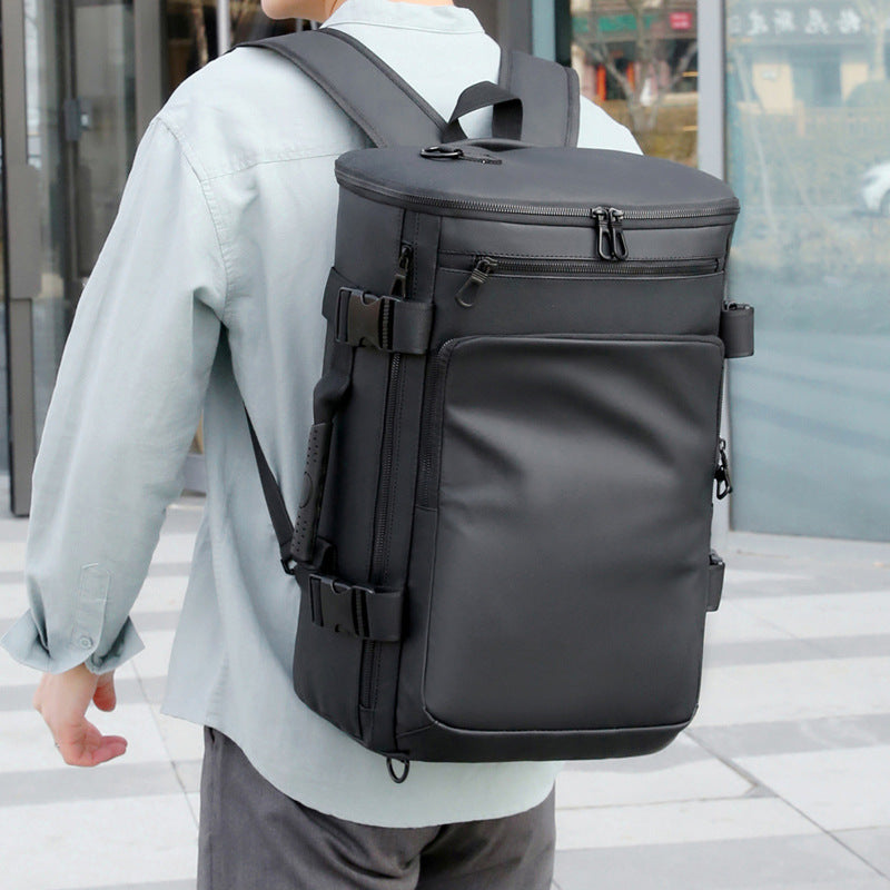 Urban Backpack with Reinforced Laptop Compartment and Comprehensive Organization System LoungeYard — product view 4