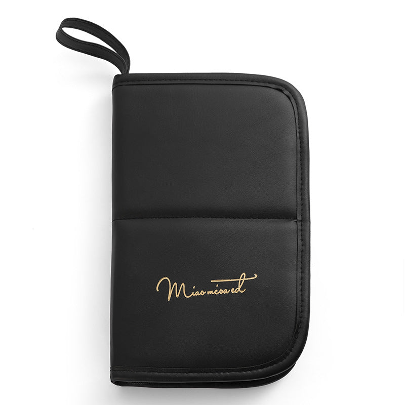 Elegant Leather Document Organizer LoungeYard — product view 2