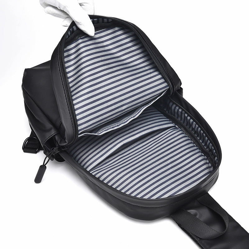 Sleek Minimalist Sling Backpack LoungeYard — product view 4