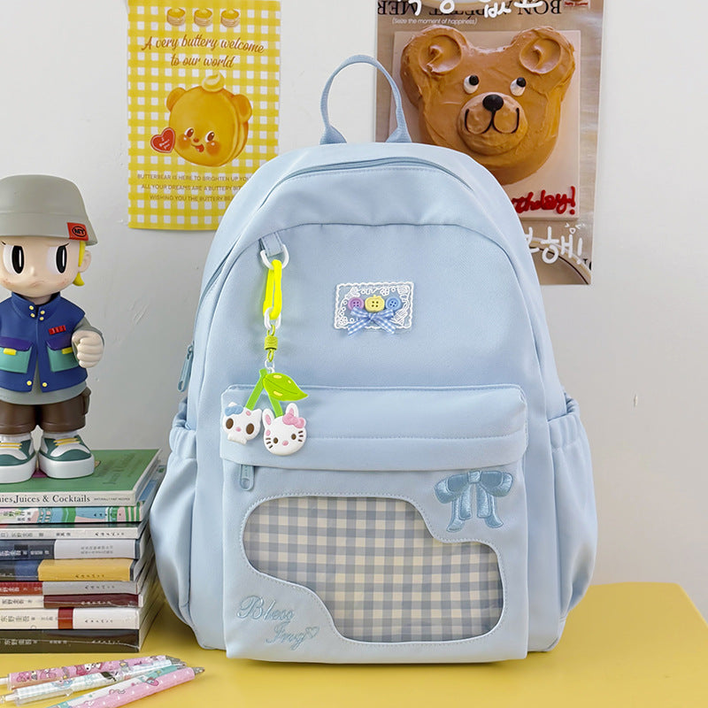 Trendy Graphic Print Backpack — product view 3