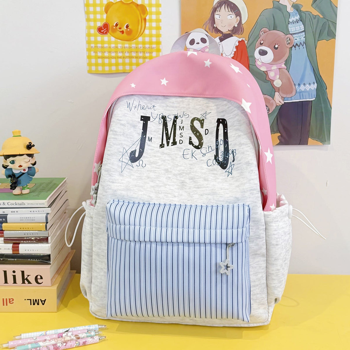 Illustrated Character Backpack LoungeYard — product view 7