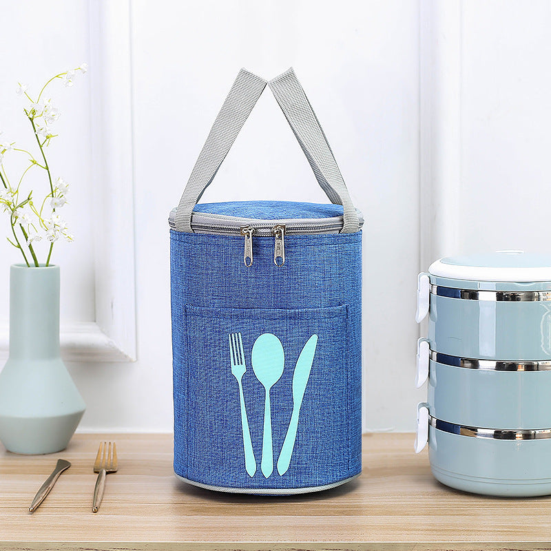 Insulated Round Food Carrier LoungeYard — product view 3