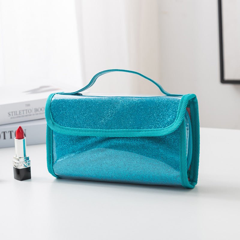Glittery Travel Makeup Organizer LoungeYard — product view 4