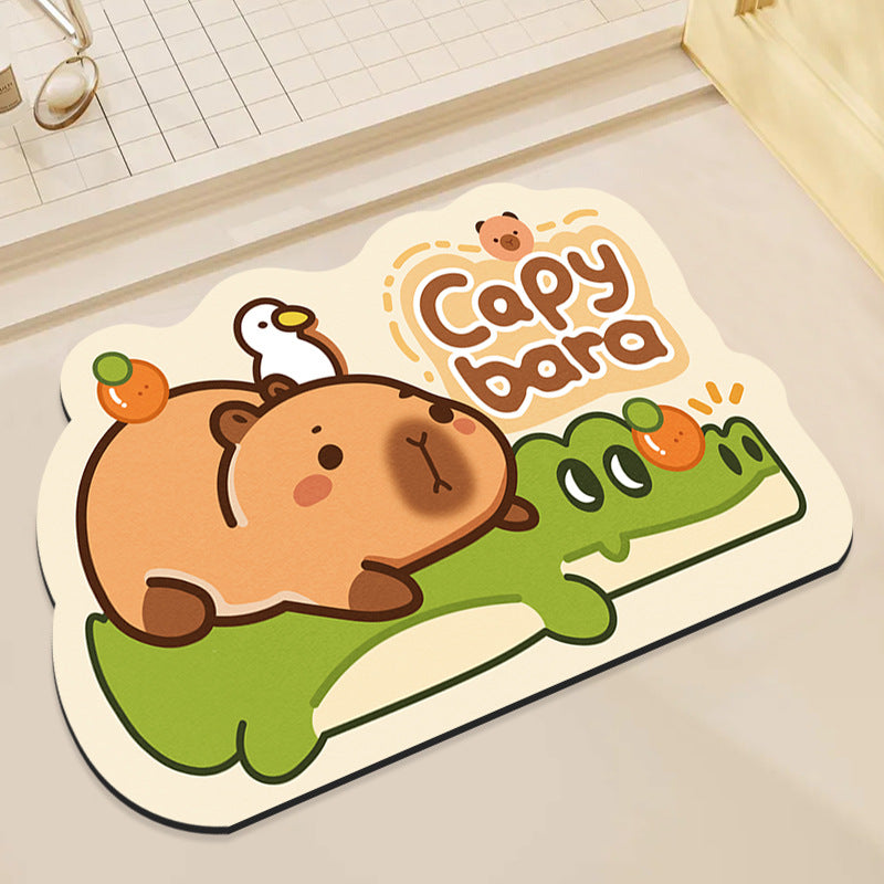 Cartoon Character Door Mat for Home Entryway — product view 1
