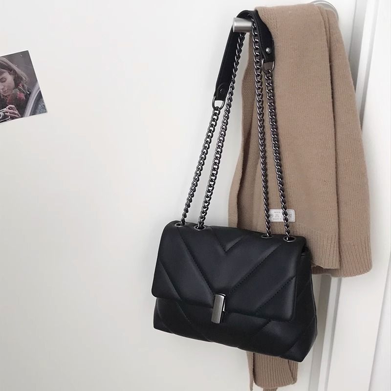Quilted Leather Crossbody Bag LoungeYard — product view 2