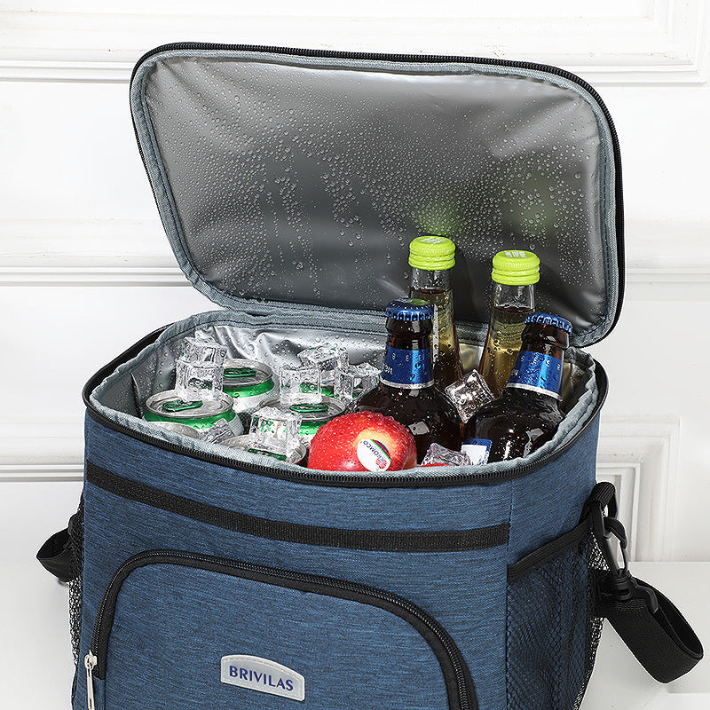Insulated Multi-Pocket Lunch Cooler Bag — product view 4