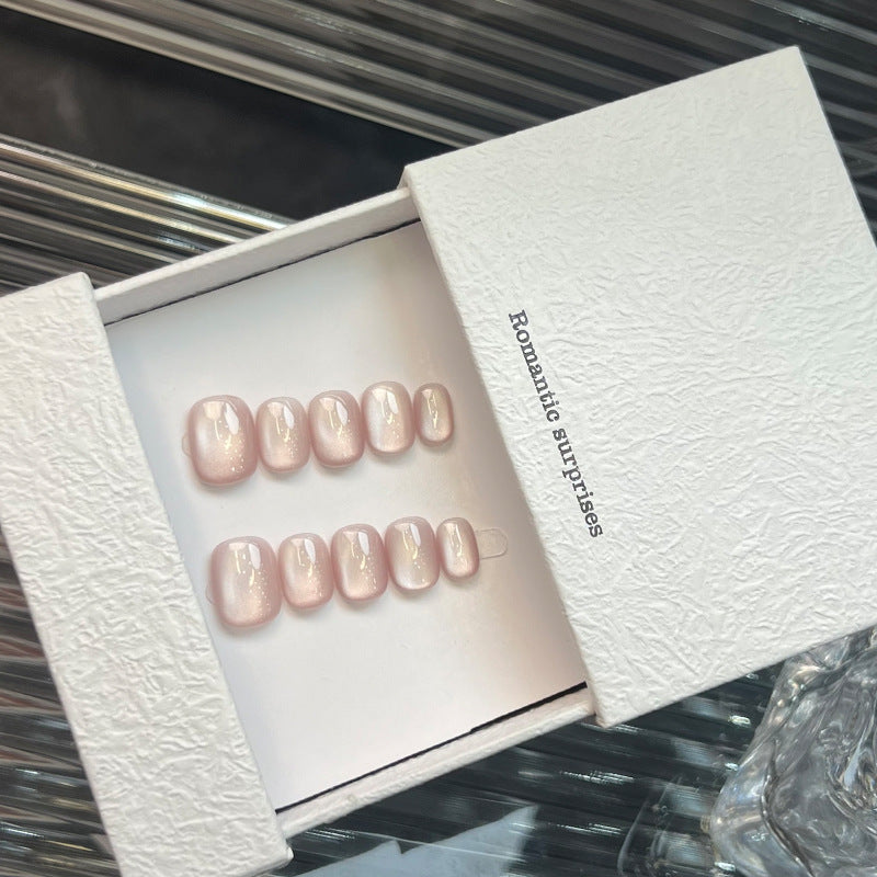 Elegant Glossy Press-On Nail Set — product view 1