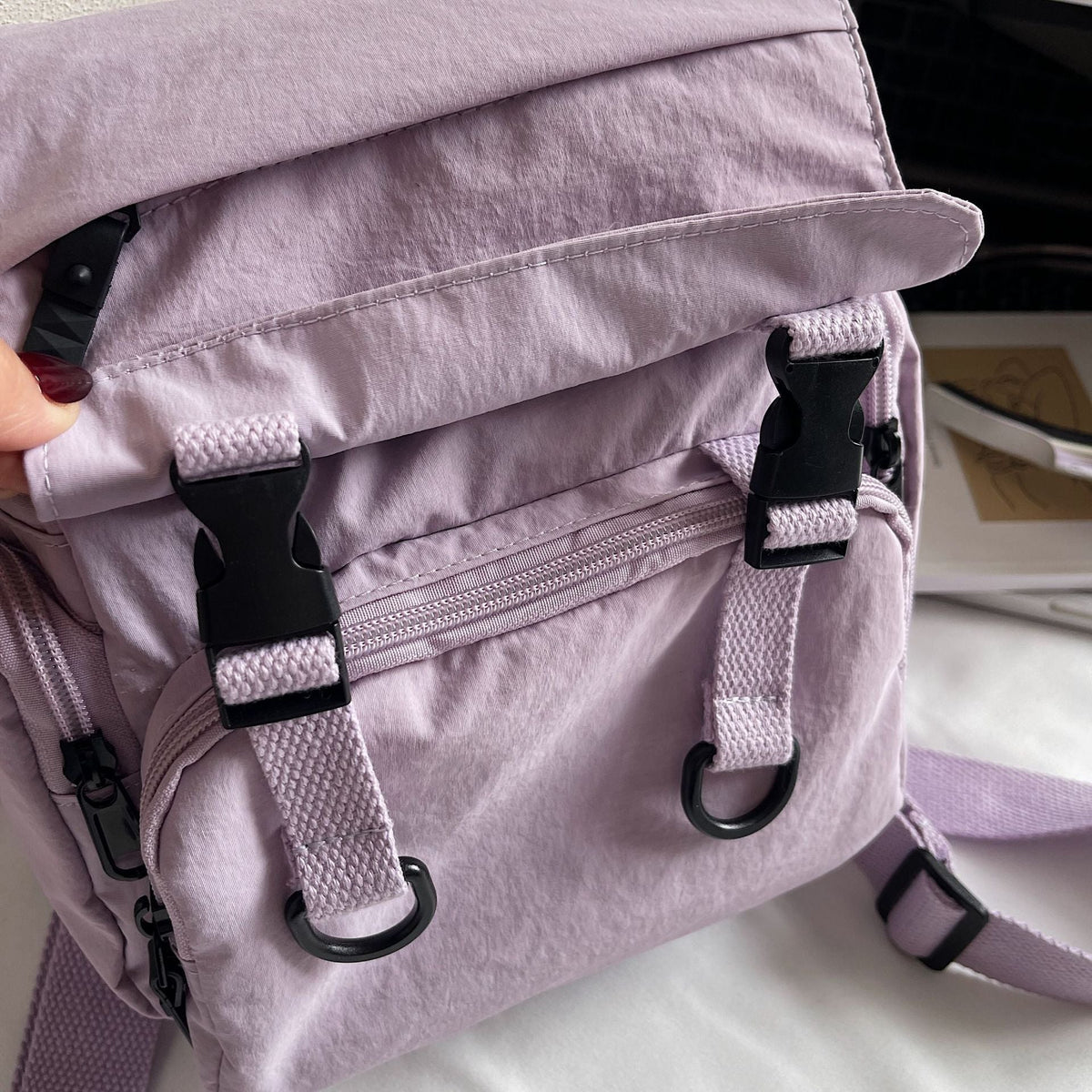 Multi-Pocket Urban Backpack LoungeYard — product view 4