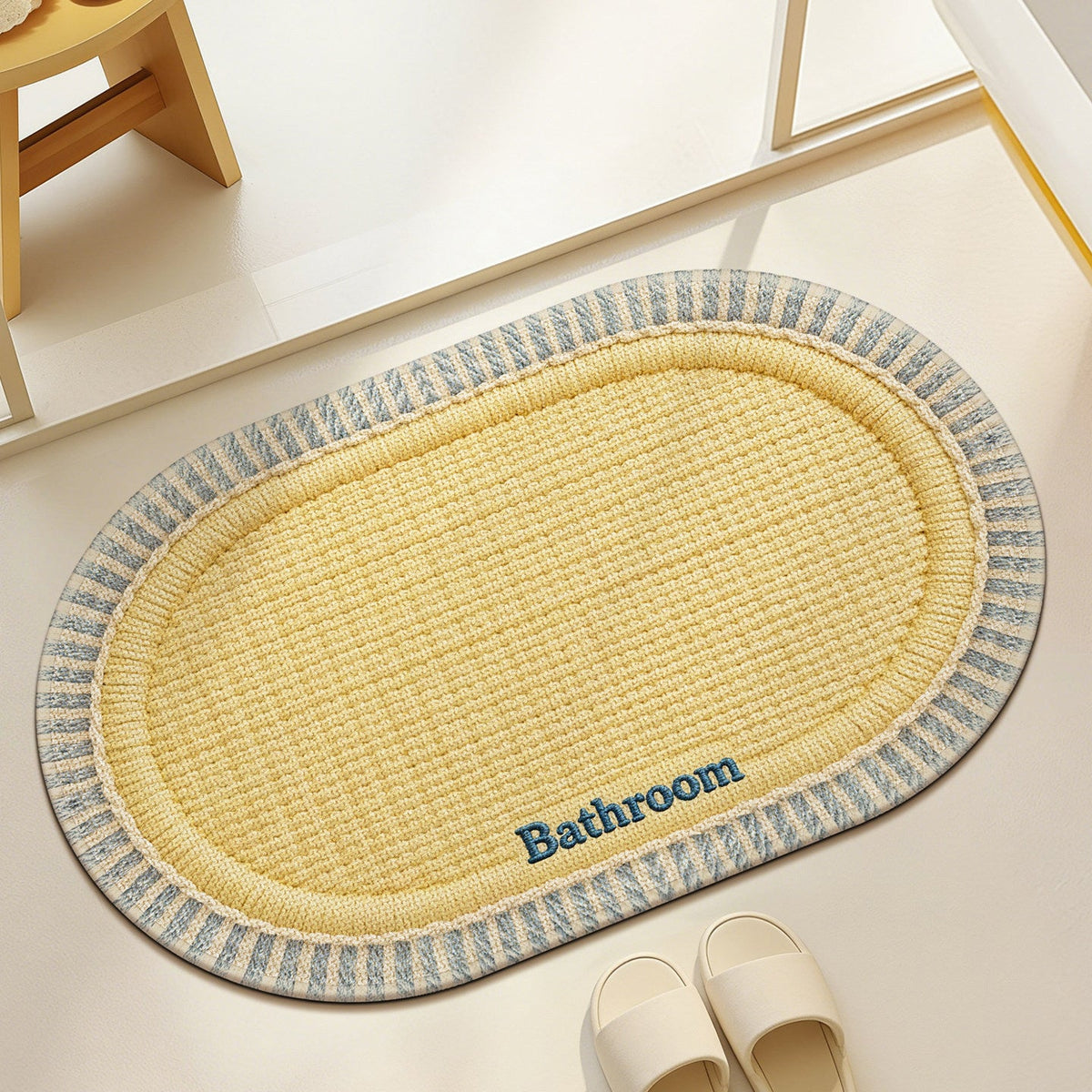 Textured Bath Runner — product view 1
