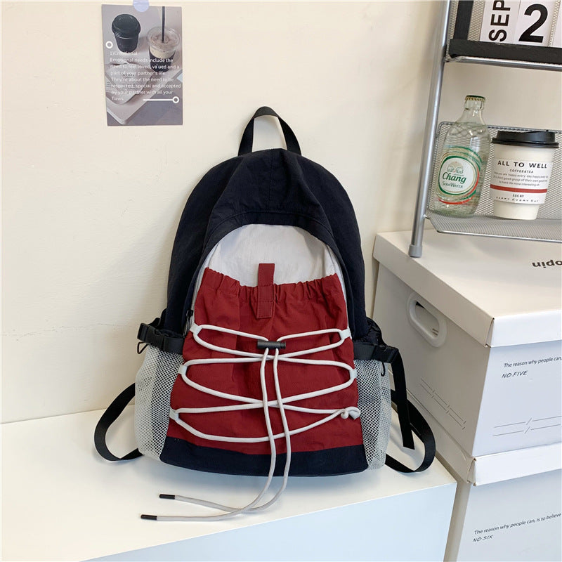 Lightweight Outdoor Drawstring Backpack — product view 3