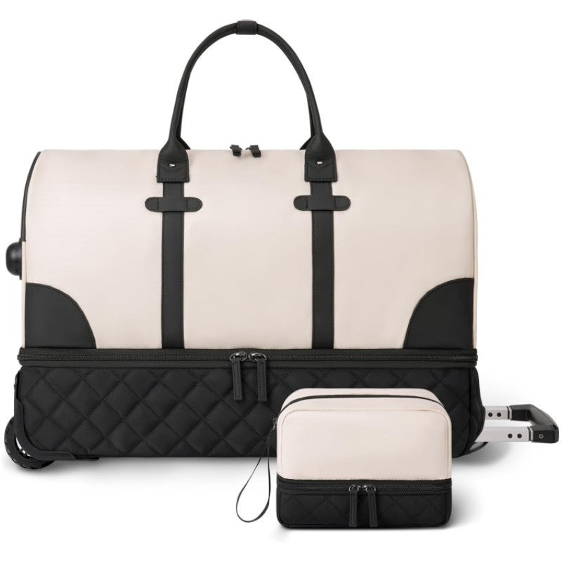 Quilted Rolling Duffle Bag LoungeYard — product view 2
