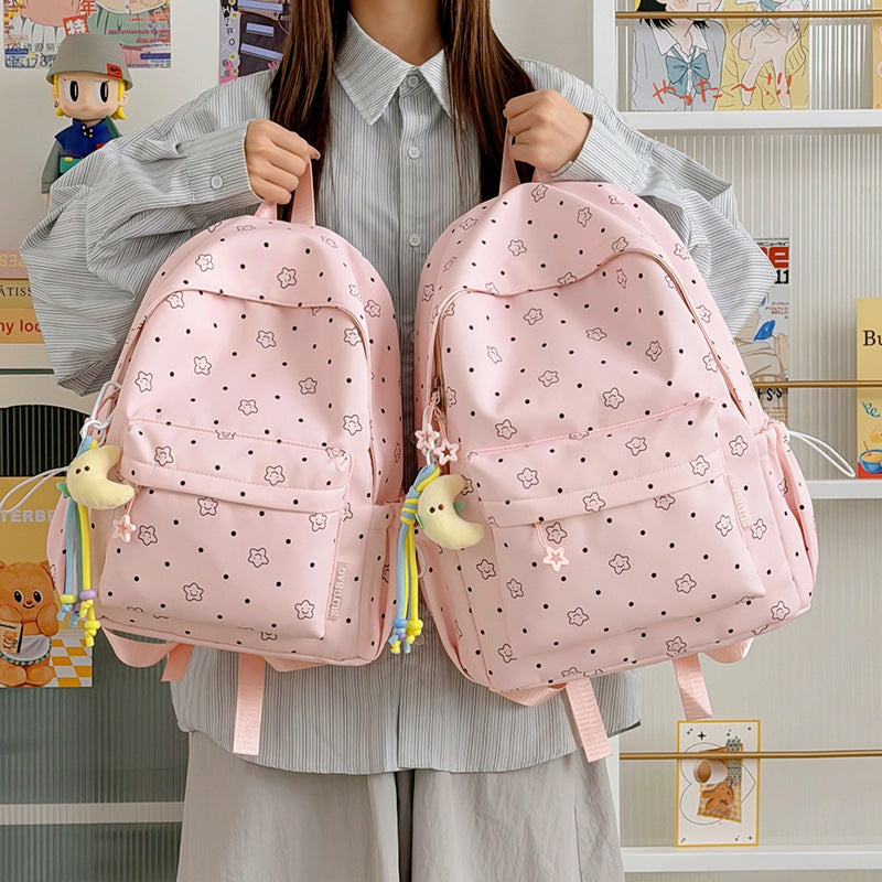 Lightweight Backpack with Charm LoungeYard — product view 1