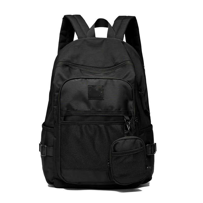 Practical everyday backpack with versatile compartment design LoungeYard — product view 3
