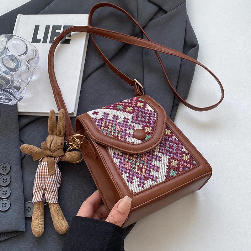 Handcrafted Bohemian Crossbody Bag — product view 7
